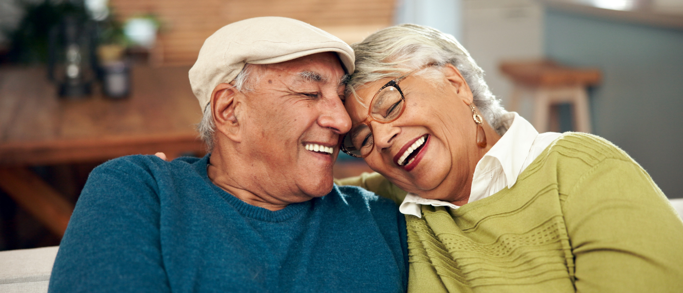 Healthy Older Couple Enjoys Spending Time Together