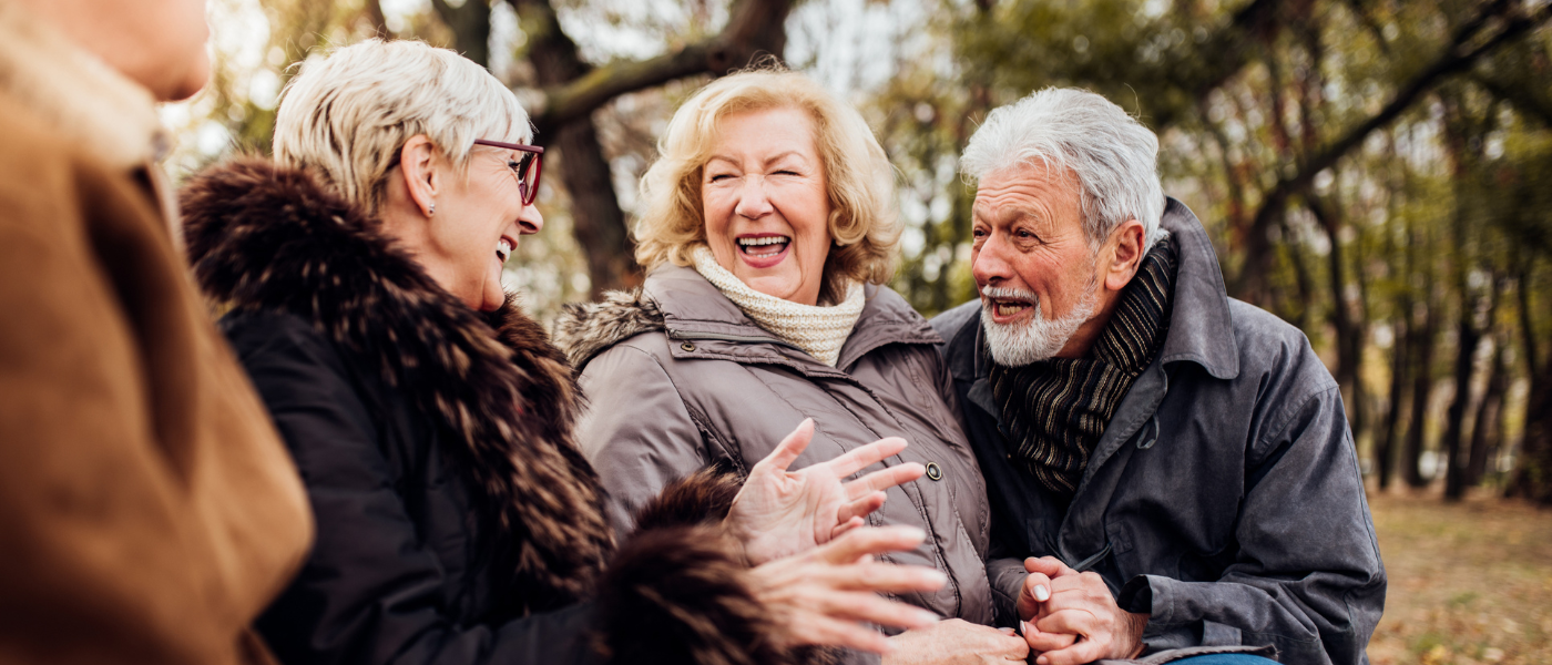 Seniors enjoy quality time together in the winter months 